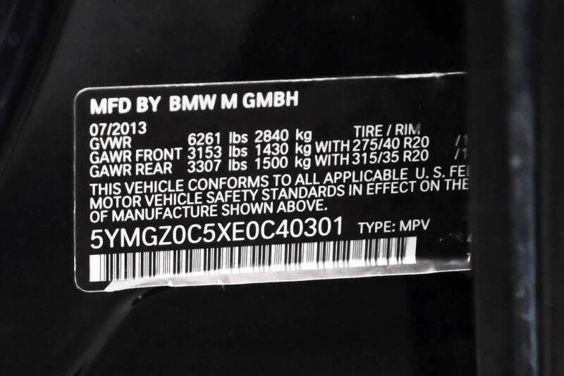 2014 BMW X6 M