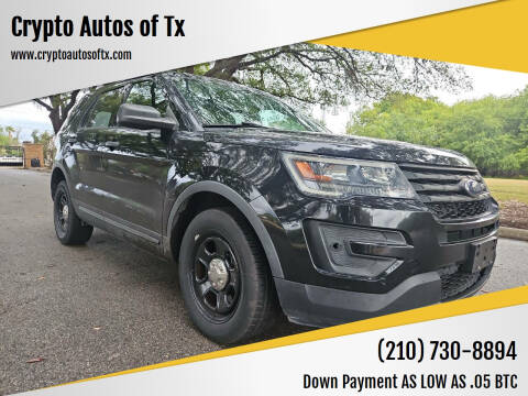 2019 Ford Explorer for sale at Crypto Autos of Tx in San Antonio TX