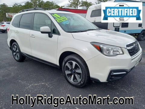 2018 Subaru Forester for sale at Holly Ridge Auto Mart in Holly Ridge NC