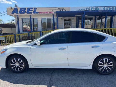 2016 Nissan Altima for sale at Abel Motors, Inc. in Conroe TX