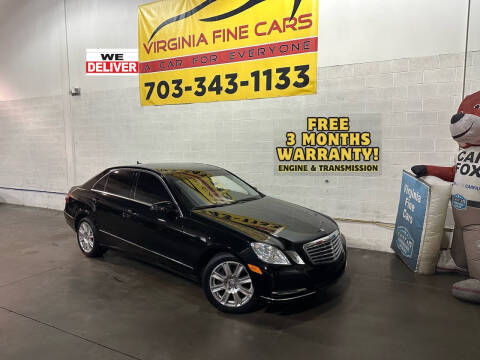 2013 Mercedes-Benz E-Class for sale at Virginia Fine Cars in Chantilly VA