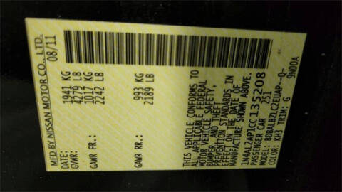 2012 Nissan Altima 2.5 S