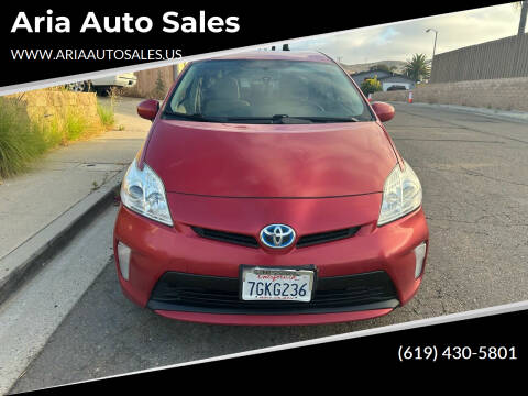 2014 Toyota Prius for sale at Aria Auto Sales in El Cajon CA