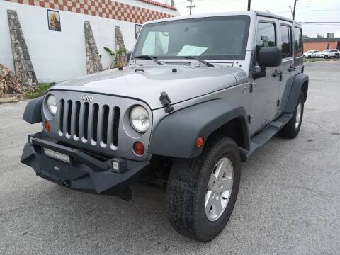 2013 Jeep Wrangler Unlimited for sale at TWILIGHT AUTO SALES in San Antonio TX