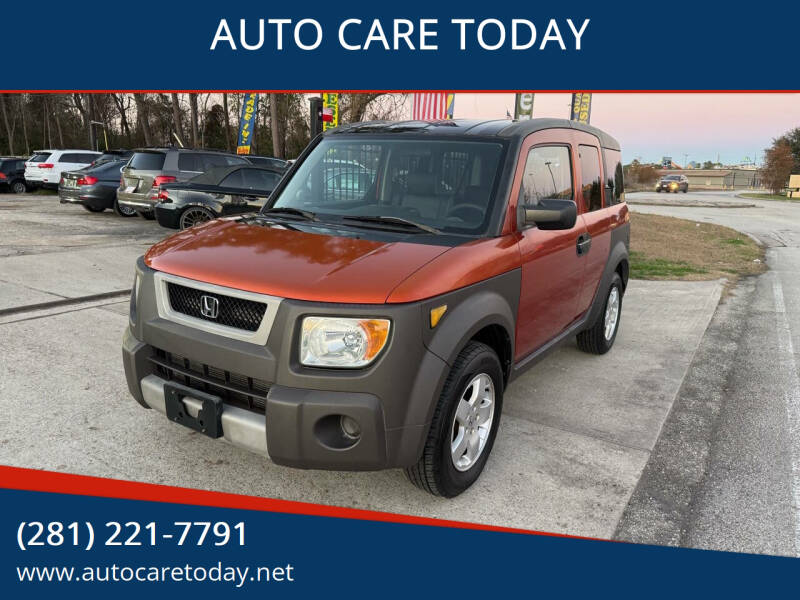 2003 Honda Element for sale at AUTO CARE TODAY in Spring TX