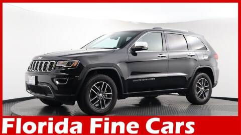 2018 Jeep Grand Cherokee for sale at Florida Fine Cars - West Palm Beach in West Palm Beach FL