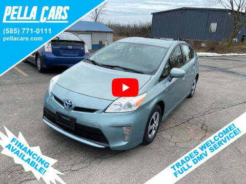 2012 Toyota Prius for sale at Pella Cars LLC in Brockport NY