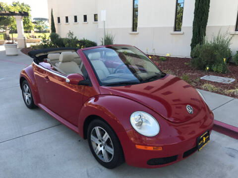 2006 Volkswagen New Beetle Convertible for sale at Auto King in Roseville CA