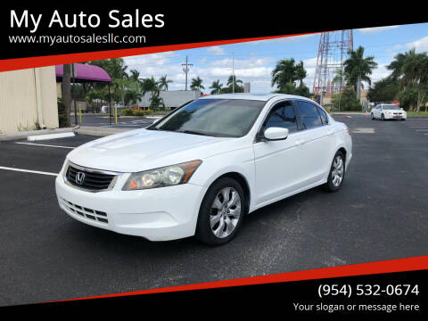 2010 Honda Accord for sale at My Auto Sales in Margate FL