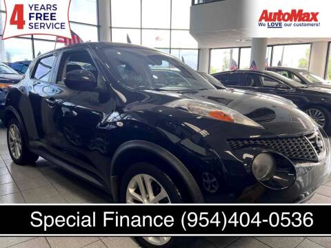 2013 Nissan JUKE for sale at Auto Max in Hollywood FL