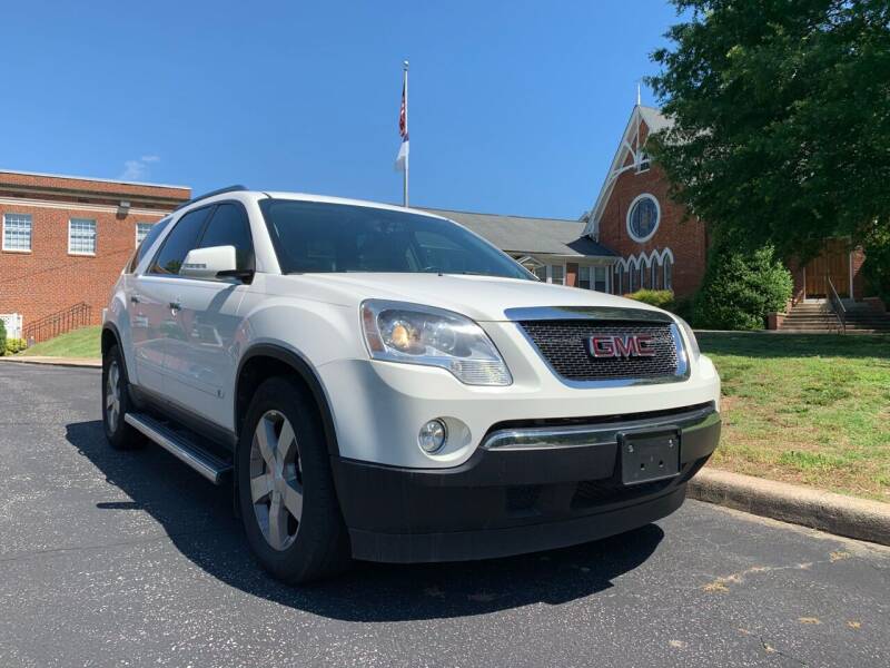 2009 GMC Acadia for sale at Automax of Eden in Eden NC