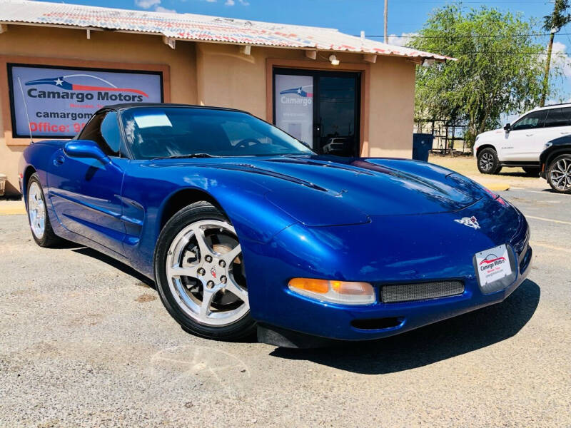 2003 Chevrolet Corvette for sale at CAMARGO MOTORS in Mercedes TX