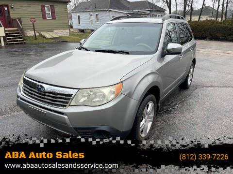 2009 Subaru Forester for sale at ABA Auto Sales in Bloomington IN