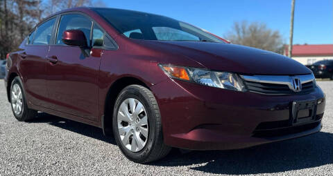 2012 Honda Civic for sale at Real Deals of Florence, LLC in Effingham SC