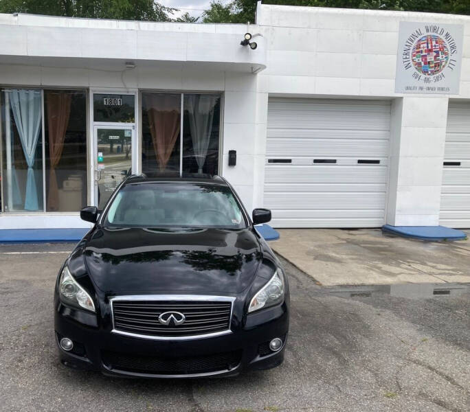 2012 Infiniti M37 for sale at International World Motors LLC in Richmond VA