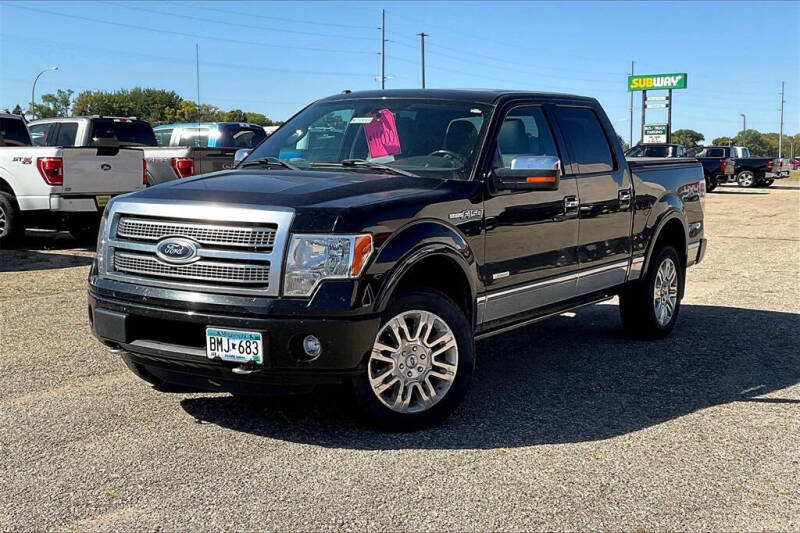 Used 2012 Ford F-150 Platinum with VIN 1FTFW1ET9CFA72169 for sale in Montevideo, Minnesota