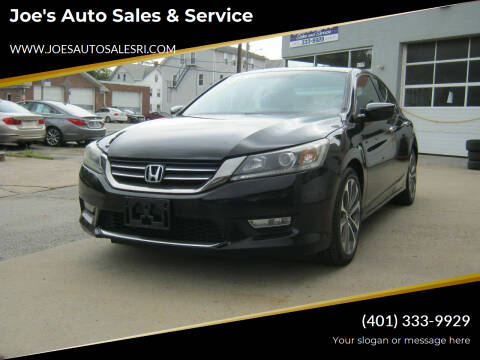2013 Honda Accord for sale at Joe's Auto Sales & Service in Cumberland RI