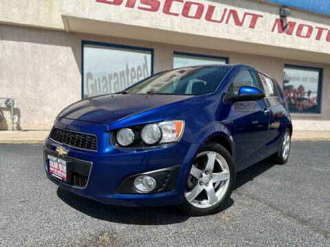 2013 Chevrolet Sonic for sale at Discount Motors in Pueblo CO