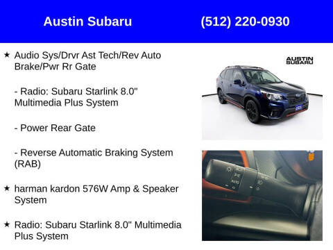 2020 Subaru Forester Sport