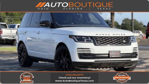 2018 Land Rover Range Rover