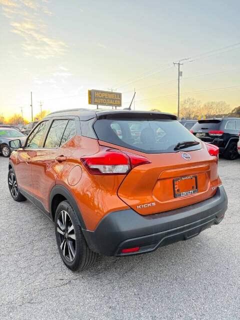 2019 Nissan Kicks for sale at Joes Blvd Auto Sales in Hopewell, VA