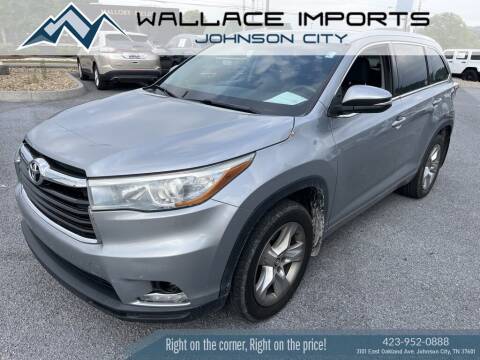 2016 Toyota Highlander for sale at WALLACE IMPORTS OF JOHNSON CITY in Johnson City TN