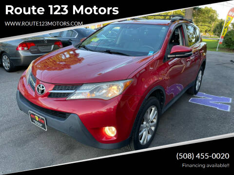 2014 Toyota RAV4 for sale at Route 123 Motors in Norton MA