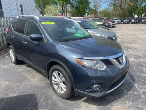 2016 Nissan Rogue for sale at PAPERLAND MOTORS in Green Bay WI