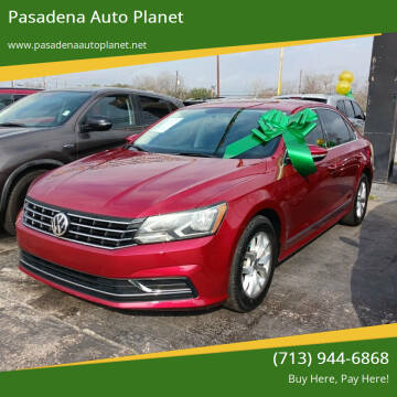 2017 Volkswagen Passat for sale at Pasadena Auto Planet in Houston TX