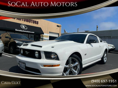 2005 Ford Mustang for sale at SoCal Auto Motors in Costa Mesa CA