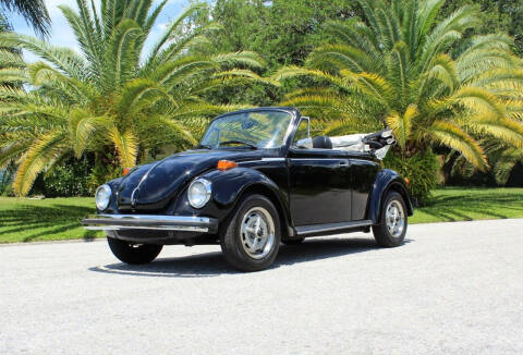 1979 Volkswagen Beetle Convertible for sale at P J'S AUTO WORLD-CLASSICS in Clearwater FL