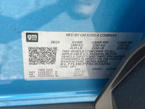 2025 Chevrolet Trax LT