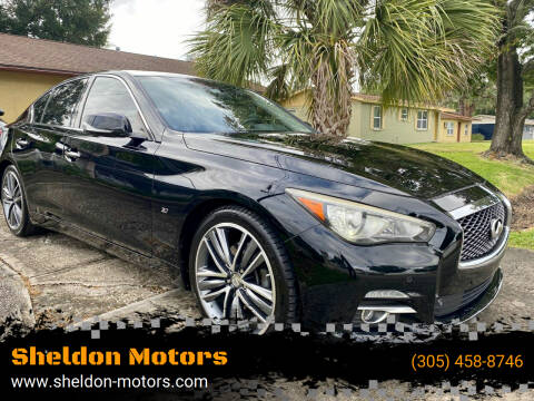 2014 Infiniti Q50 for sale at Sheldon Motors in Tampa FL