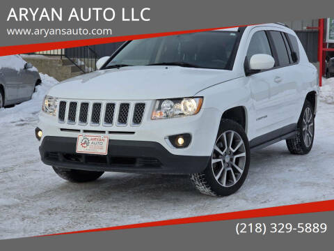 2017 Jeep Compass for sale at ARYAN AUTO LLC in Moorhead MN