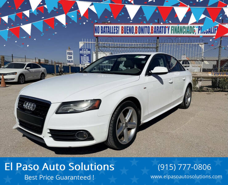 2012 Audi A4 Premium