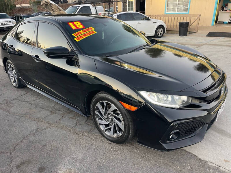 2018 Honda Civic for sale at 1 NATION AUTO GROUP in Vista CA