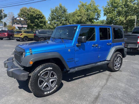 2016 Jeep Wrangler Unlimited for sale at BATTENKILL MOTORS in Greenwich NY