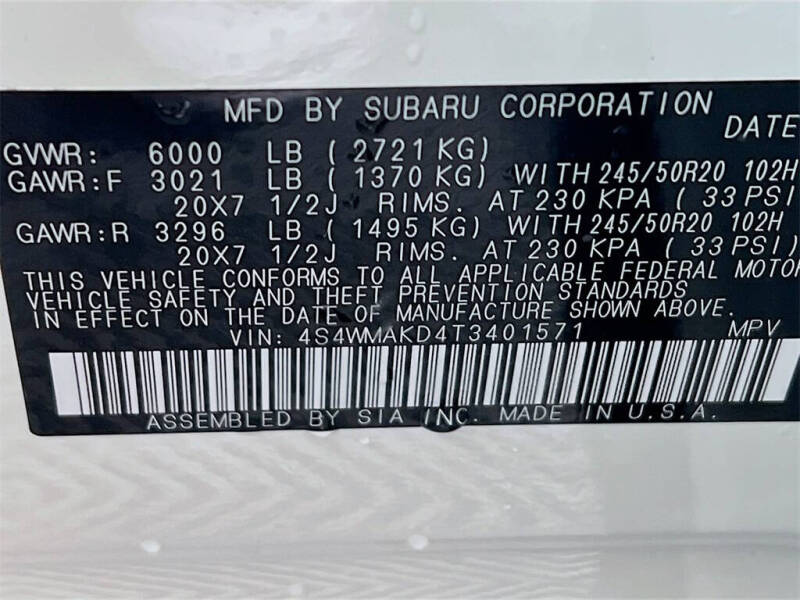 2026 Subaru Ascent Touring