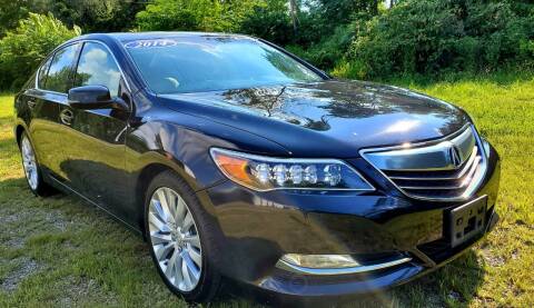 2014 Acura RLX for sale at GOLDEN RULE AUTO in Newark OH