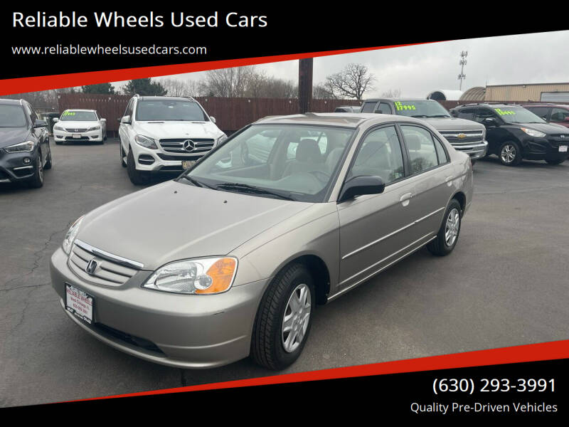 2003 Honda Civic for sale at Reliable Wheels Used Cars in West Chicago IL
