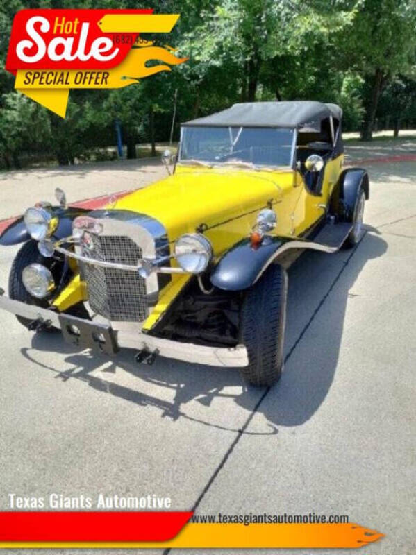 1929 Mercedes-Benz GAZELLE for sale at Texas Giants Automotive in Mansfield TX