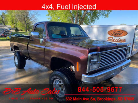 1980 Chevrolet C/K 10 Series for sale at B & B Auto Sales in Brookings SD