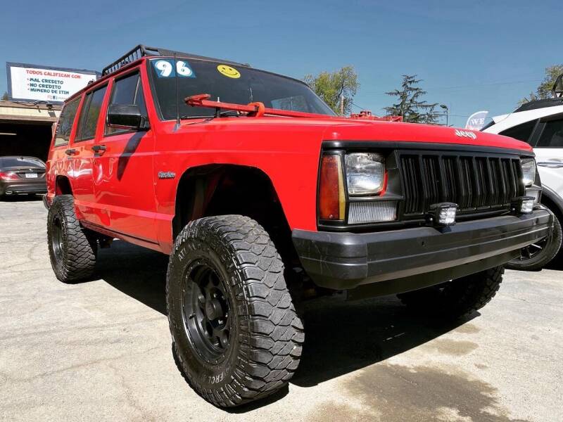 1996 Jeep Cherokee for sale at Victory Auto Sales in Stockton CA