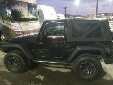 2009 Jeep Wrangler for sale at Freds Auto Sales LLC in Carson City NV