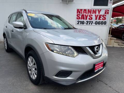 2016 Nissan Rogue for sale at Manny G Motors in San Antonio TX