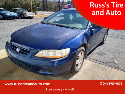 2002 Honda Accord for sale at Russ's Tire and Auto LLC in Charlotte NC
