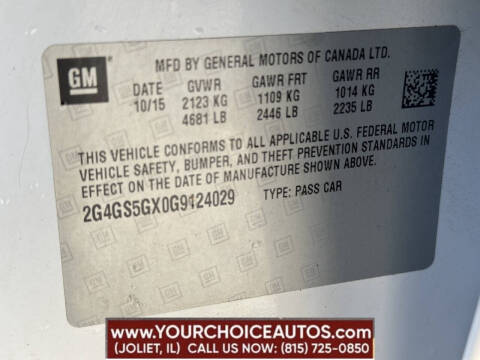 2016 Buick Regal Premium II