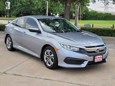 2016 Honda Civic for sale at Don Herring Mitsubishi in Plano TX