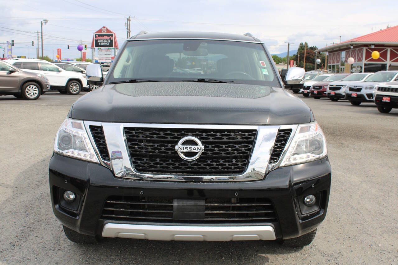 2017 Nissan Armada for sale at Jennifer's Auto Sales & Service in Spokane Valley, WA