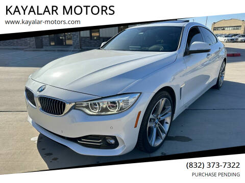 2016 BMW 4 Series for sale at KAYALAR MOTORS in Houston TX